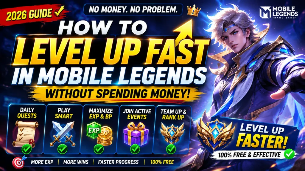 Level Up Fast in Mobile Legends