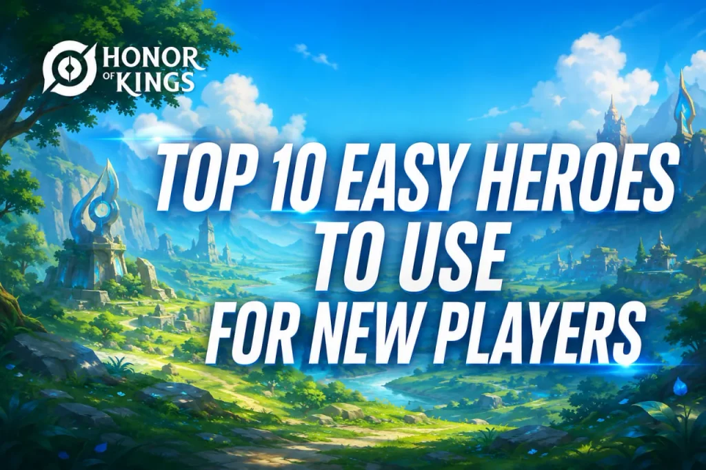 Top 10 Easiest Heroes to Use in Honor of Kings
