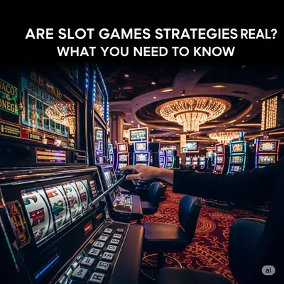 are Slot Games Strategies Real What You Need to Know
