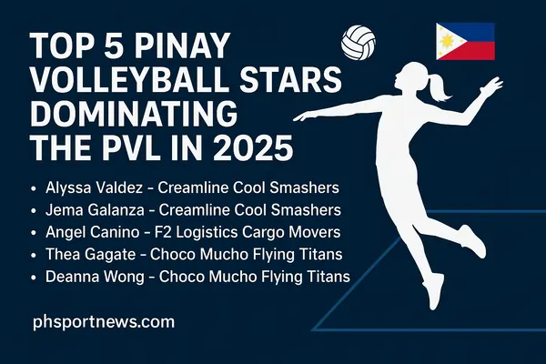 Top 5 Pinay Volleyball Stars Dominating the PVL in 2025